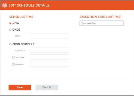 Schedule Editor
